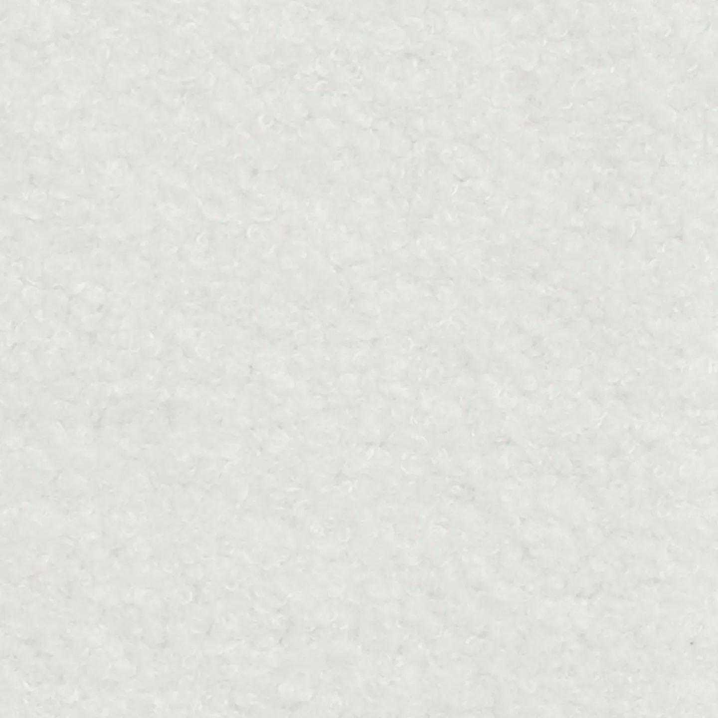 Lot de 6 chaises scandinaves en tissu blanc bouclette pieds en bois*IDMarket Sale