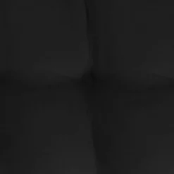 Lot de 2 coussins de transat noirs universels 180 cm*IDMarket