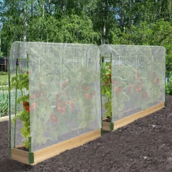 Lot de 2 tunnels à tomates 1,20 m*IDMarket