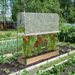 Lot de 2 tunnels à tomates 1,20 m*IDMarket