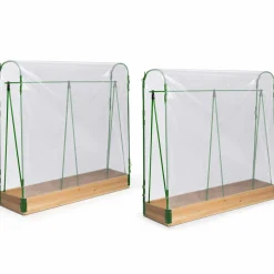 Lot de 2 tunnels à tomates 1,20 m*IDMarket