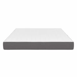 Matelas 160x200 cm à mémoire de forme épaisseur 20 cm blanc et gris*IDMarket Outlet