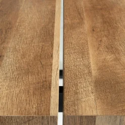 Meuble console bois et métal noir 100 cm*IDMarket Hot