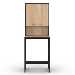 Meuble dessus de machine à laver avec placard*IDMarket Clearance