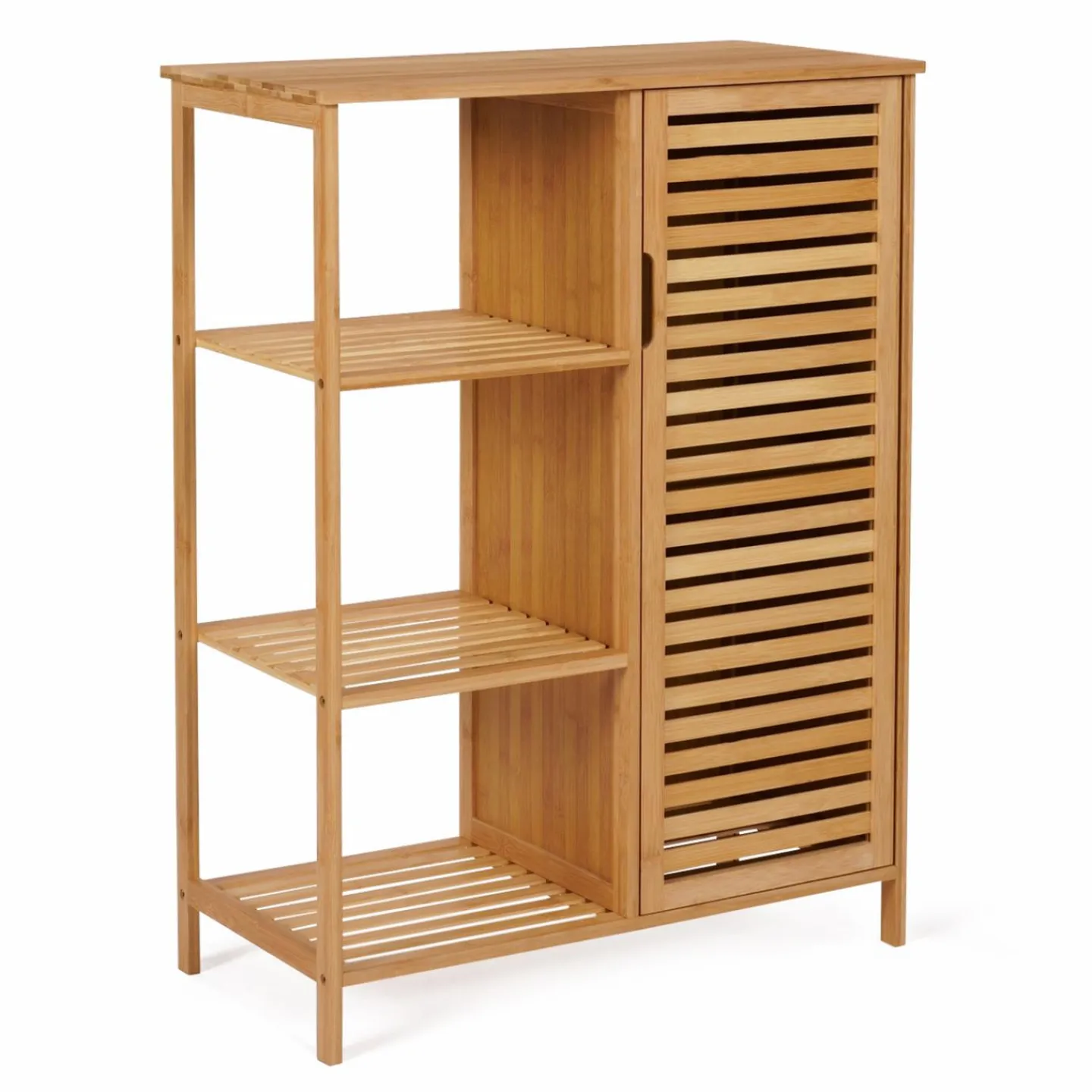 Meuble salle de bain en bambou*IDMarket Online