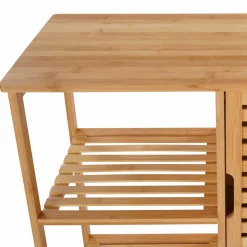 Meuble salle de bain en bambou*IDMarket Online