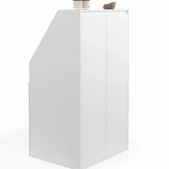 Meuble sous pente blanc avec rangement*IDMarket Best