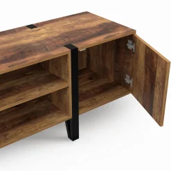 Meuble TV 140cm avec 2 portes*IDMarket New