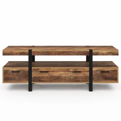 Meuble TV 140cm avec rangements*IDMarket Clearance