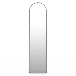 Miroir sur pied contour noir 160 x 40 cm*IDMarket Best