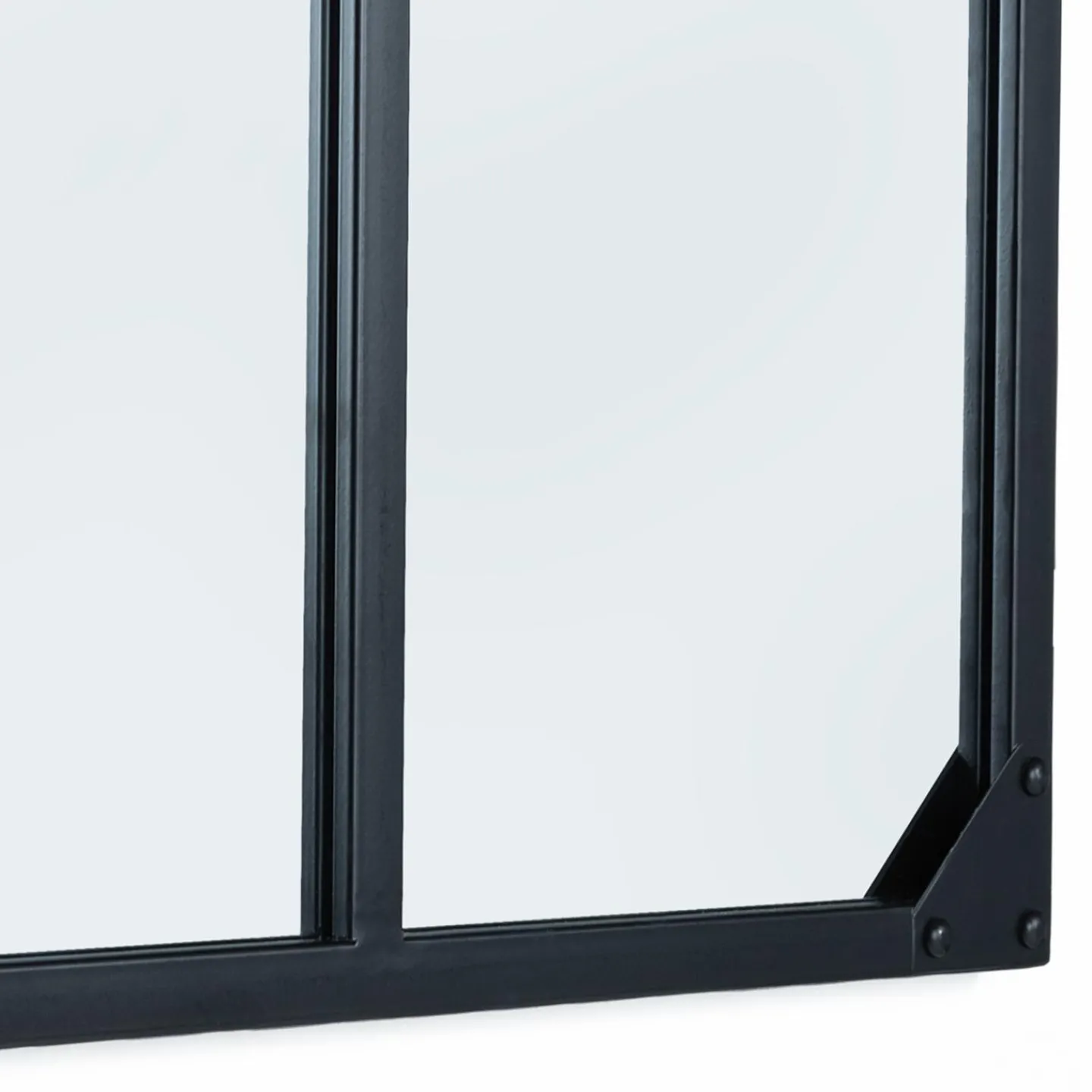 Miroir verrière style industriel*IDMarket Clearance