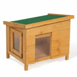 Niche en bois pour chat*IDMarket New