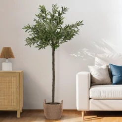 Olivier artificiel 150 cm*IDMarket Clearance