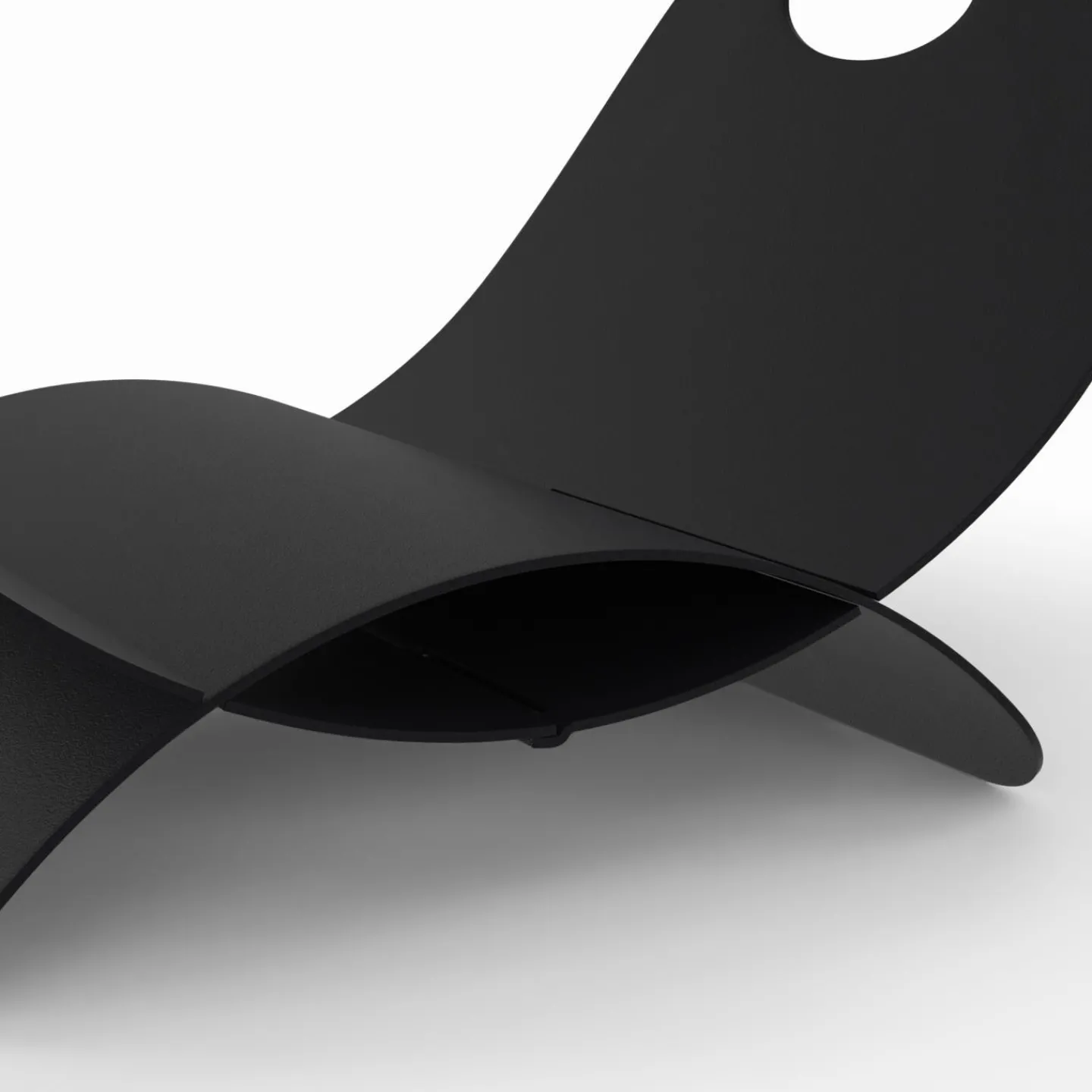 Panier à bûches en métal noir 40 x 30 x 25 cm*IDMarket Discount