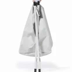 Panier à linge pliable gris 3 compartiments*IDMarket Best