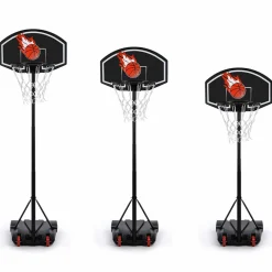 Panier de basket sur pied hauteur réglable*IDMarket Sale