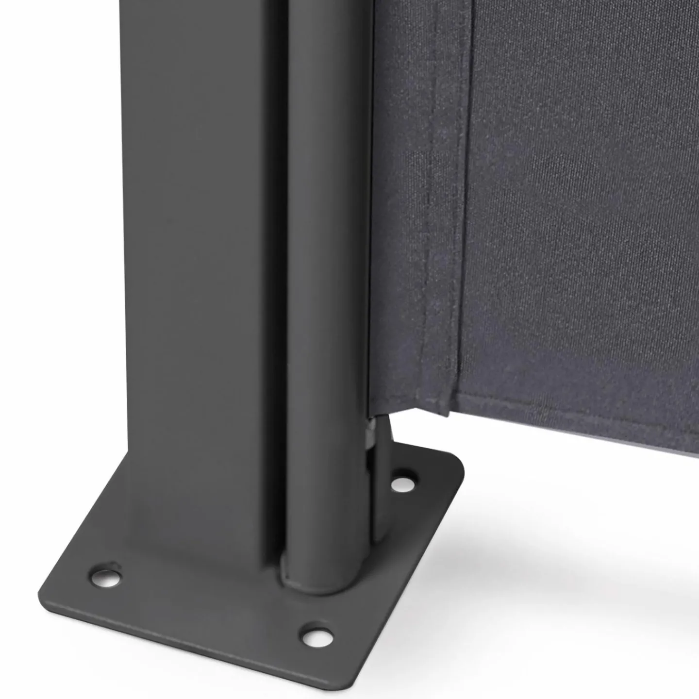 Paravent rétractable extérieur 180 x 500 cm gris anthracite*IDMarket Hot