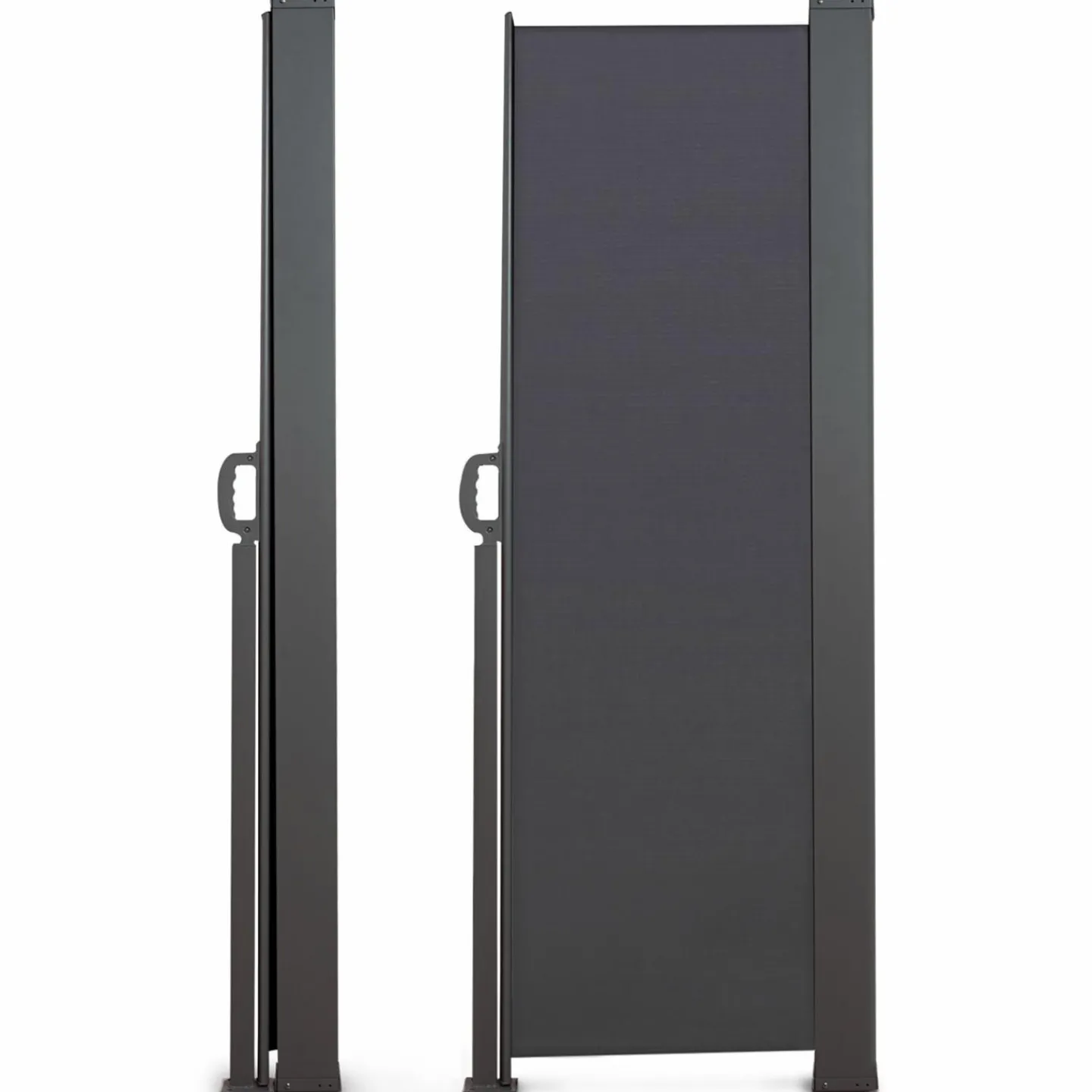 Paravent rétractable extérieur 180 x 500 cm gris anthracite*IDMarket Hot