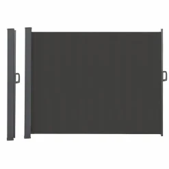 Paravent rétractable 5x2m gris anthracite*IDMarket Online