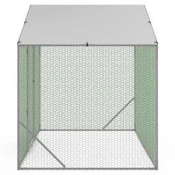 Parc à poules grillagé 3 m²*IDMarket Best