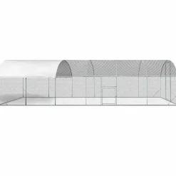 Parc à poules grillagé 22,5 m²*IDMarket Online