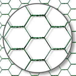 Parc à poules grillagé 22,5 m²*IDMarket Online