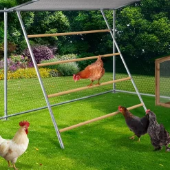 Perchoir poule 4 niveaux en bois*IDMarket Sale