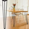 Pieds de table épingle hauteur 71 cm*IDMarket Online