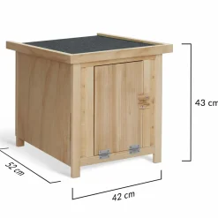 Pondoirs en bois pour poules avec fond*IDMarket Sale
