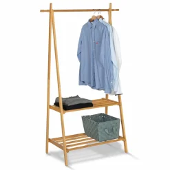 Portant vêtements en bambou*IDMarket Hot