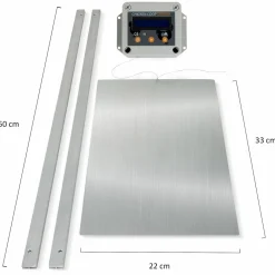 Porte automatique pour poulailler en aluminium*IDMarket Discount