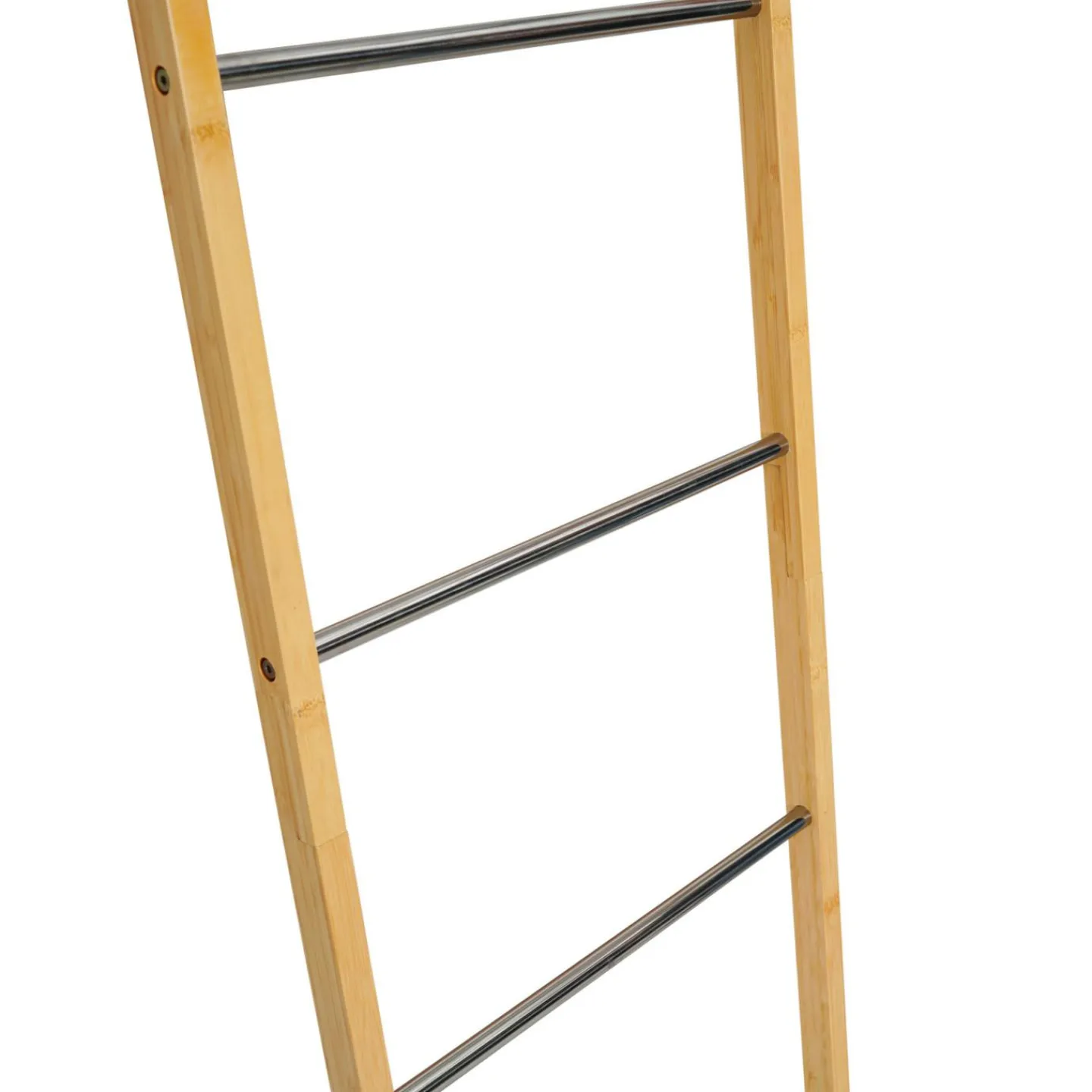 Porte-serviettes échelle 5 niveaux en bambou*IDMarket Sale