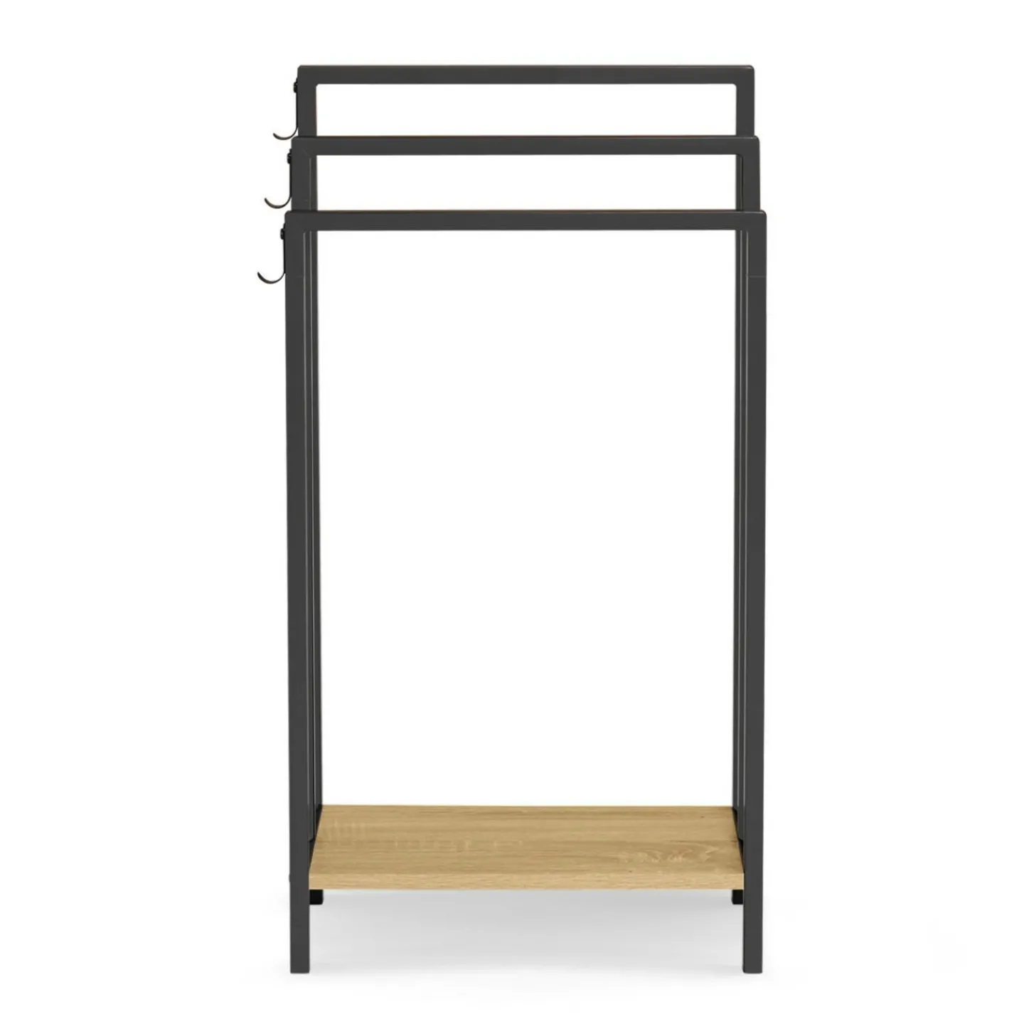 Porte-serviettes design industriel avec une étagère*IDMarket Discount