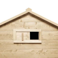 Poulailler 4 à 6 poules en bois avec pondoir*IDMarket Outlet