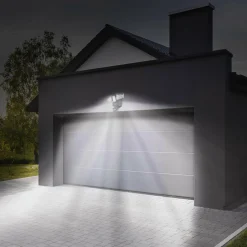 Projecteur LED solaire 3 spots 178 LED avec détecteur de mouvement*IDMarket Online