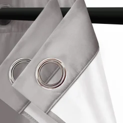 Rideaux occultants thermiques gris clair*IDMarket Sale