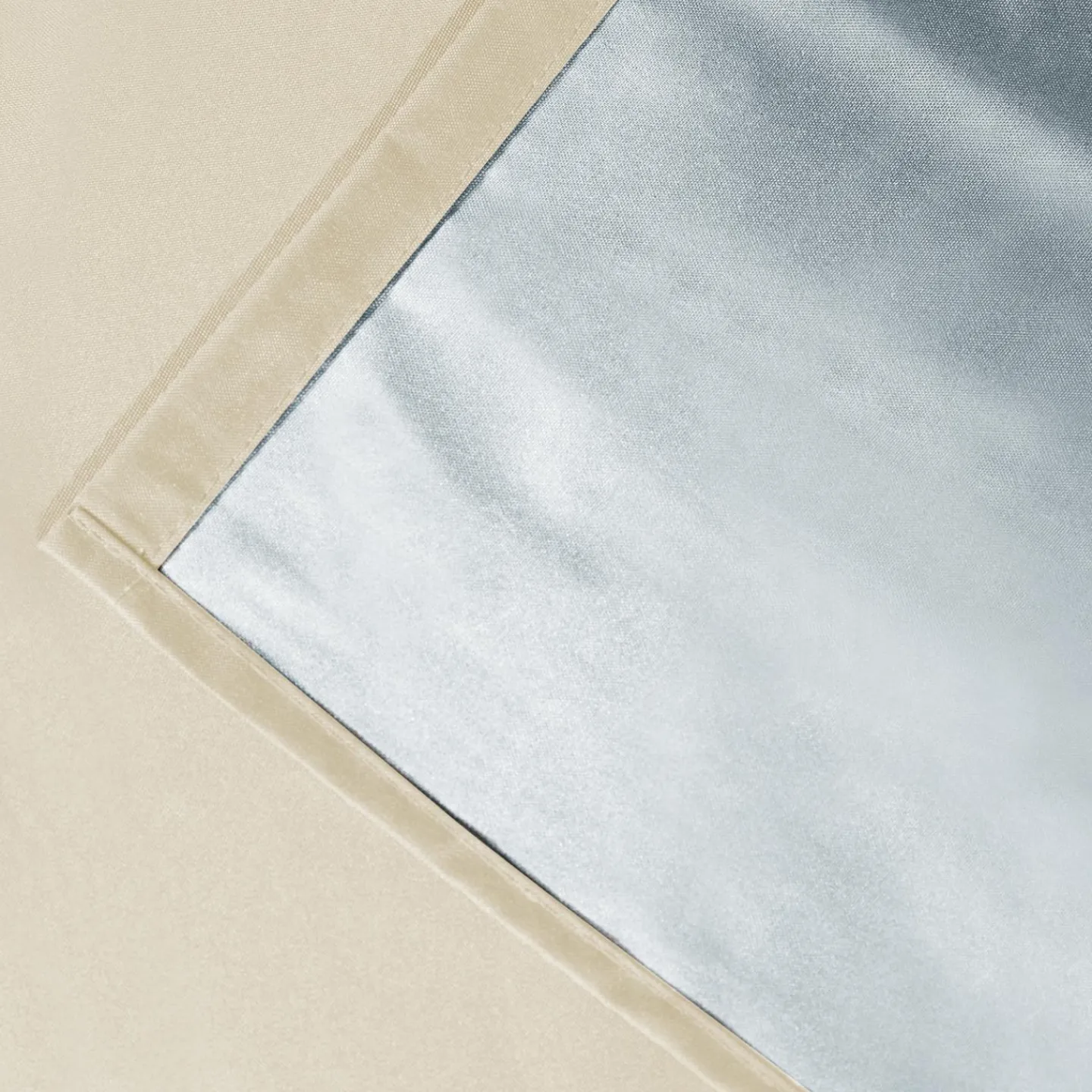 Rideaux occultants thermiques beige*IDMarket Outlet