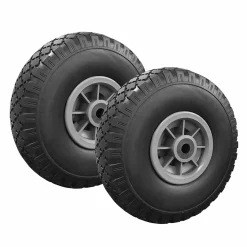 Roues increvables 250 mm pour brouette, diable, chariot*IDMarket Hot