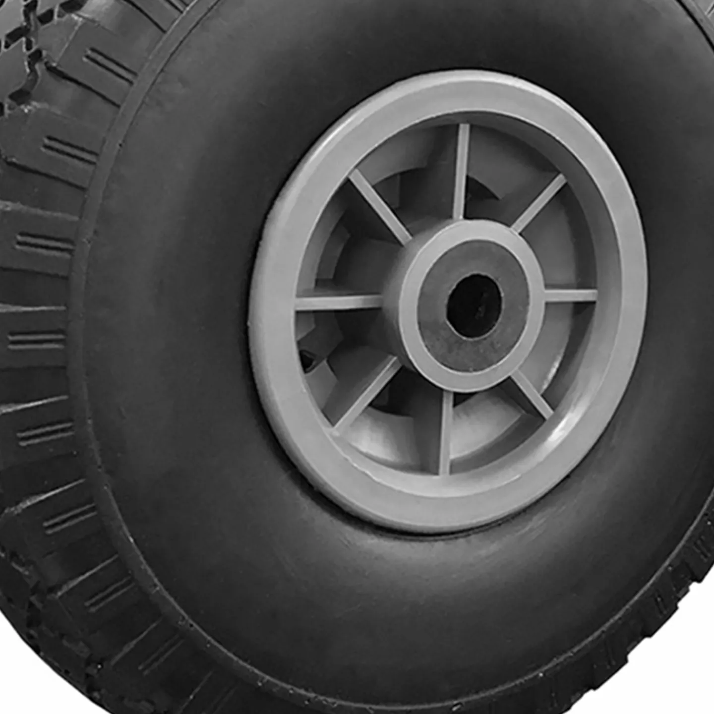 Roues increvables 250 mm pour brouette, diable, chariot*IDMarket Hot