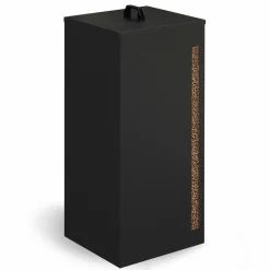 Réservoir à granulés - rangement à pellets 55 kg noir 36 x 36 x 87 cm*IDMarket Discount