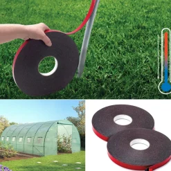 Ruban mousse adhésif 25m*IDMarket Outlet