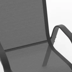 Salon de jardin avec 6 chaises empilables*IDMarket Sale