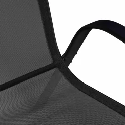 Salon de jardin avec table bois et noir + 8 chaises*IDMarket Discount