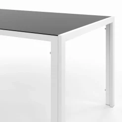 Salon de jardin blanc et gris avec 8 chaises empilables*IDMarket Hot