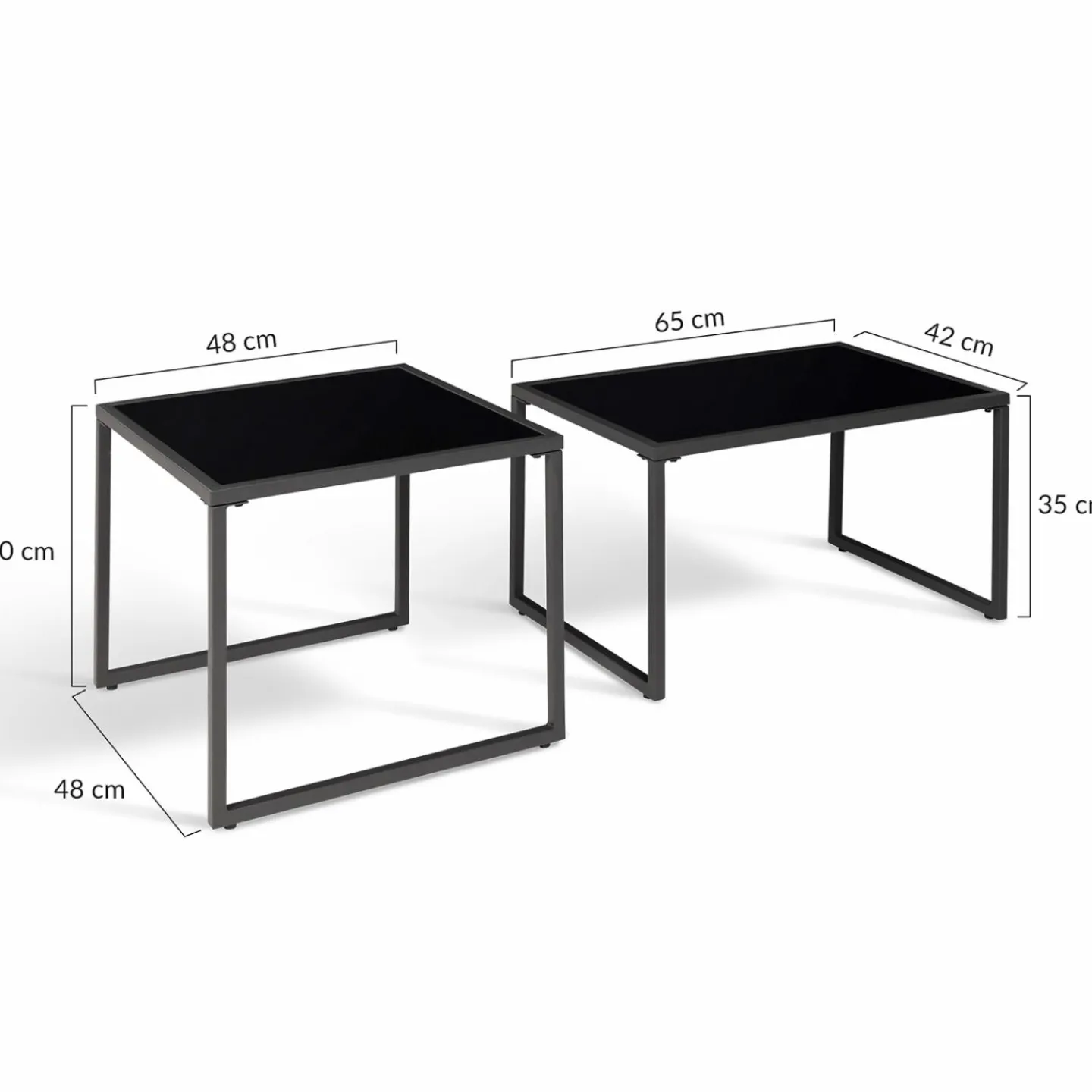 Salon de jardin d'angle bas 8 personnes gris*IDMarket Clearance