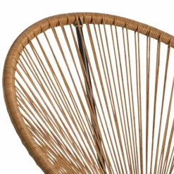 Salon de jardin fil plastique effet rotin*IDMarket Sale