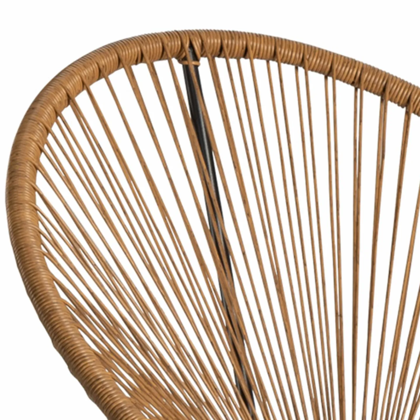 Salon de jardin fil plastique effet rotin*IDMarket Sale