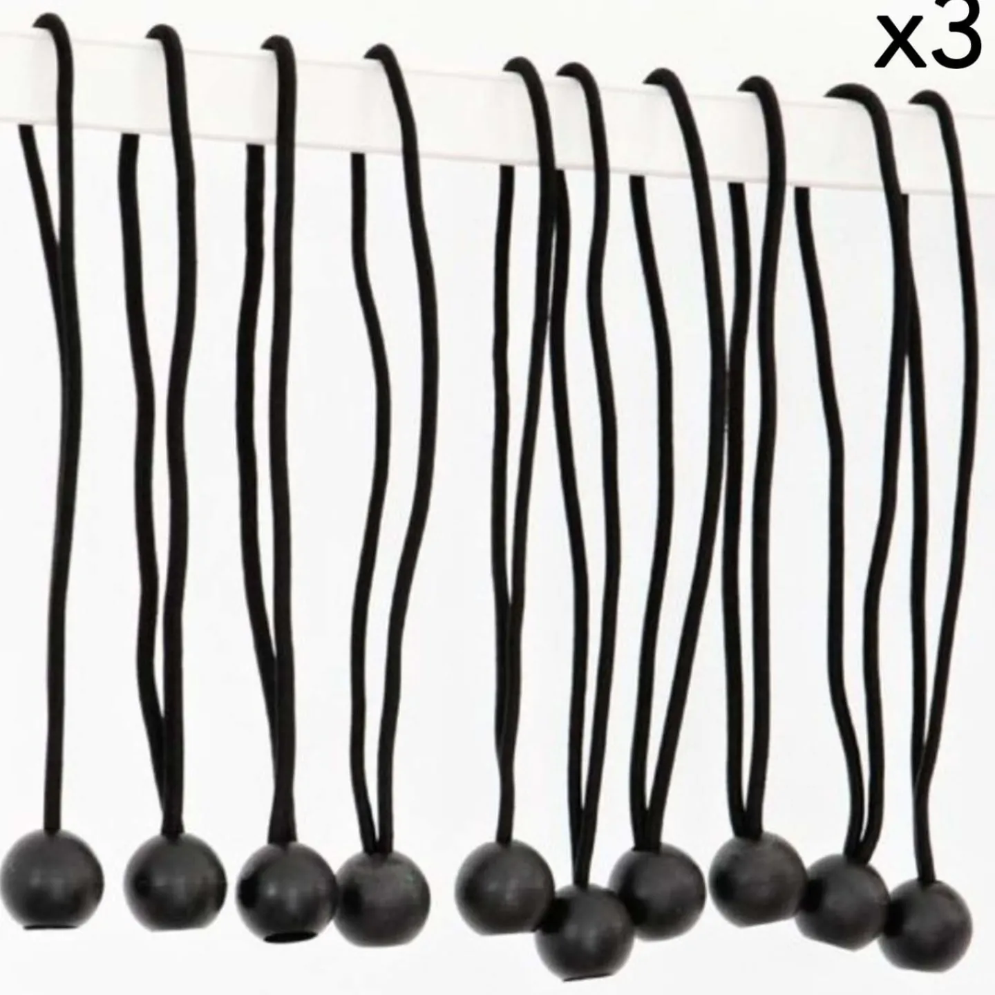 Sandows express pour bâches : lot de 30*IDMarket Clearance