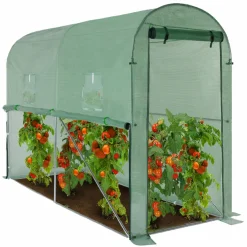 Serre à tomates 3 m² 3x1x2m*IDMarket New
