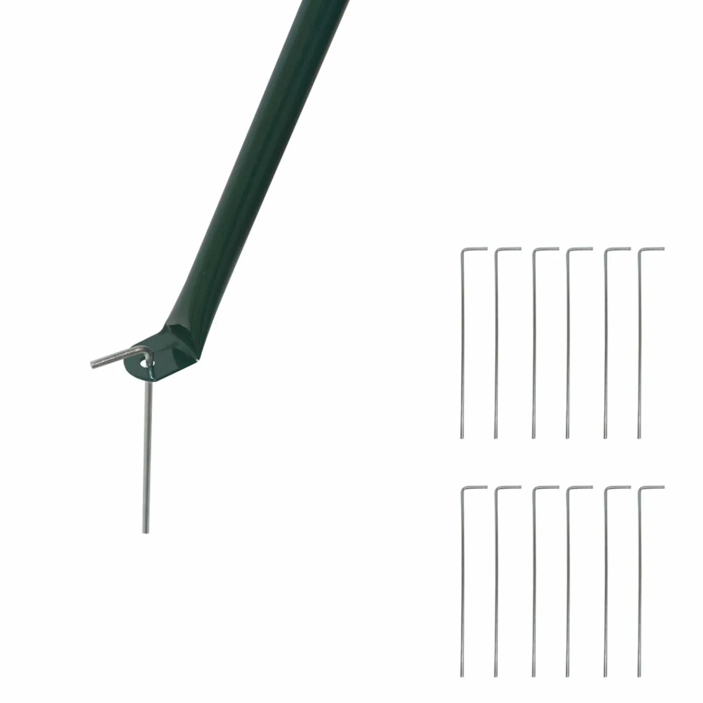 Serre à tomates tunnel 6 m*IDMarket New